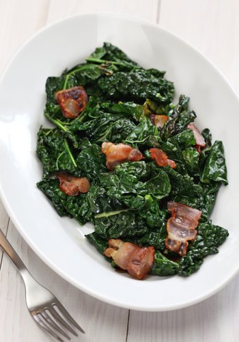 Ricetta Cavolo Nero in Padella con Pancetta