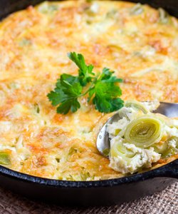 Ricetta Porri al Formaggio