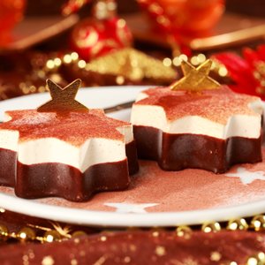Semifreddo Stella di Natale al Torrone