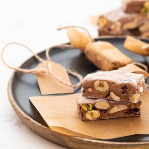 Torrone Morbido al Cioccolato