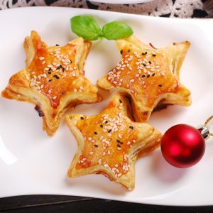 Stelline di Pasta Sfoglia Ripiene
