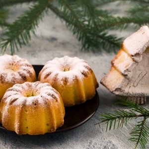 Mini Bundt Cake allo Yogurt