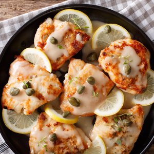 Piccata di Pollo con Capperi