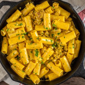 Rigatoni Cremosi alla Salsiccia