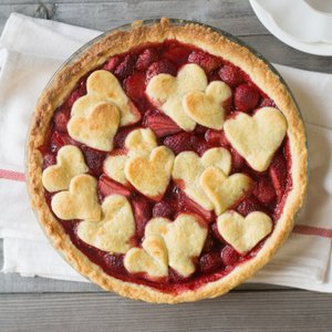 Crostata alle Fragole di San Valentino