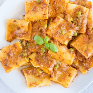 Paccheri al Ragù di Coniglio