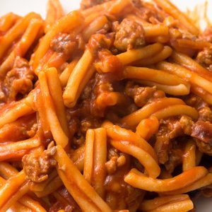 Strozzapreti al Ragù di Salsiccia