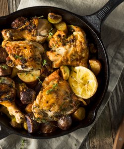 Ricetta Pollo in Padella