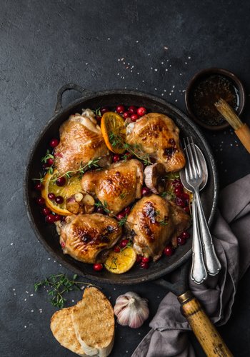 Ricetta Pollo all’Arancia in Padella