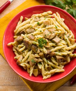 Ricetta Strozzapreti ai Funghi