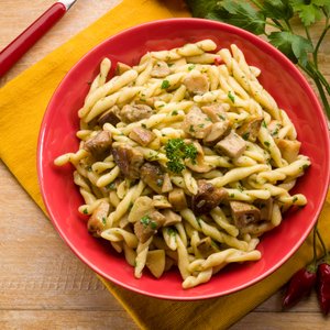 Strozzapreti ai Funghi