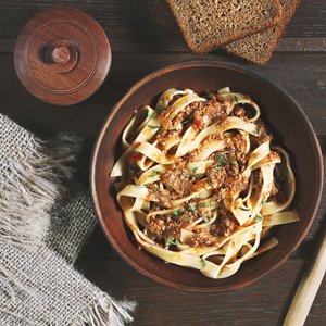 Tagliatelle al Ragù Bianco