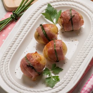 Bocconcini di Patate con Speck e Formaggio