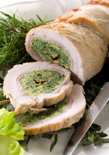Ricetta Arrosto di Tacchino Ripieno di Frittata e Mortadella
