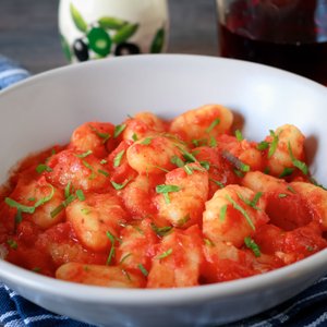 Gnocchi alla Crema di Peperoni