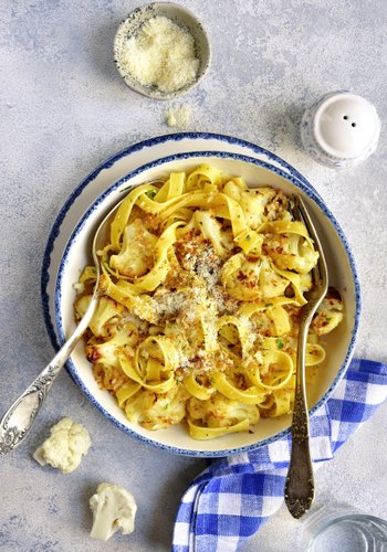 Ricetta Tagliatelle con Cavolfiore e Pangrattato