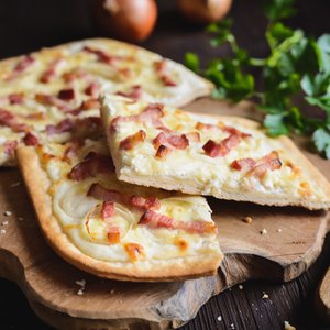 Tarte Flambée all’Alsaziana