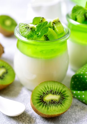 Ricetta Panna Cotta al Kiwi