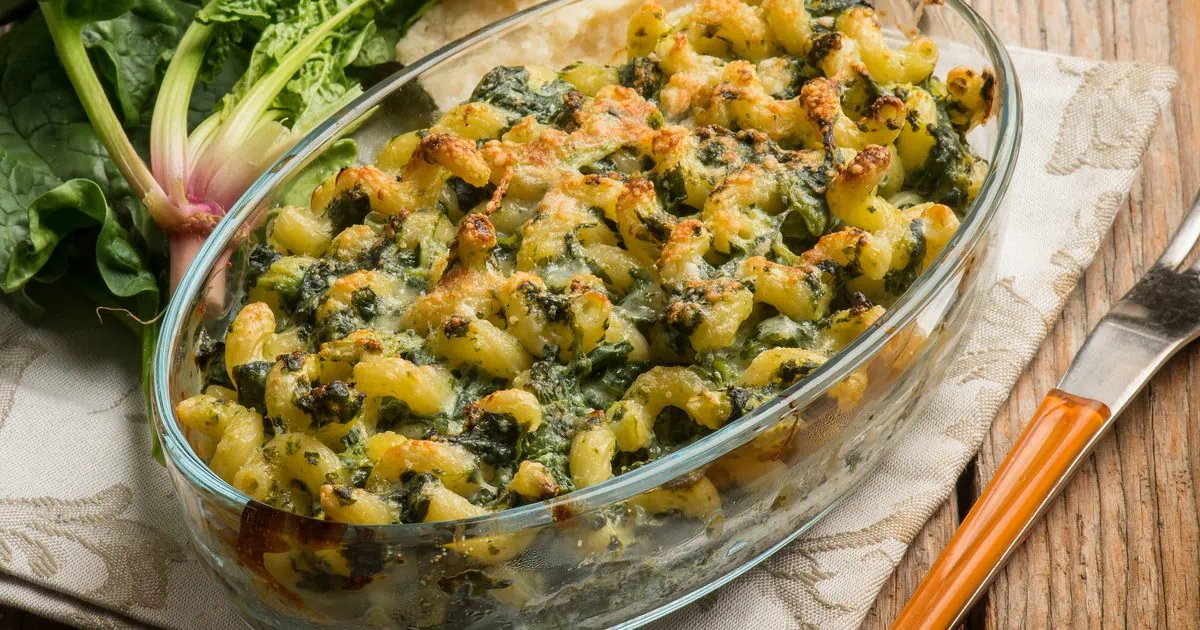 Ricetta Pasta al Forno con Gorgonzola e Spinaci - Il Club delle Ricette