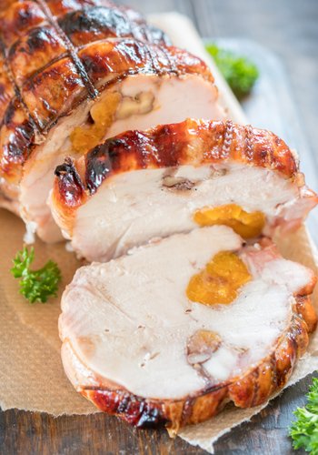 Ricetta Petto di Pollo Ripieno di Albicocche Secche