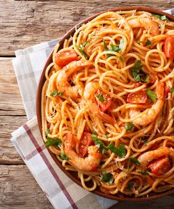 Ricetta Spaghetti Piccanti Con I Gamberi