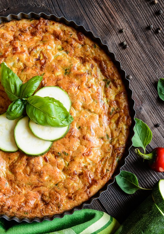 Ricetta Torta Salata Soffice con Zucchine e Prosciutto Cotto - Il Club ...
