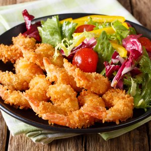 Gamberi in Tempura