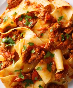 Ricetta Pappardelle allo Stracotto