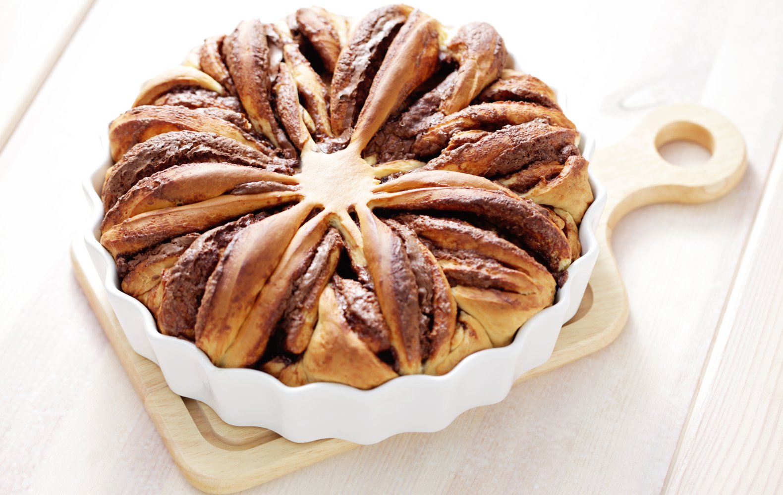 Ricetta Torta di Pan Brioche alla Nutella Il Club delle Ricette