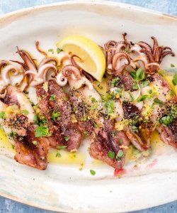Ricetta Calamari Grigliati