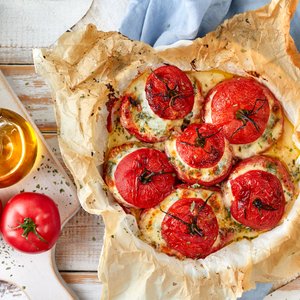 Pomodori al Forno Ripieni di Pecorino