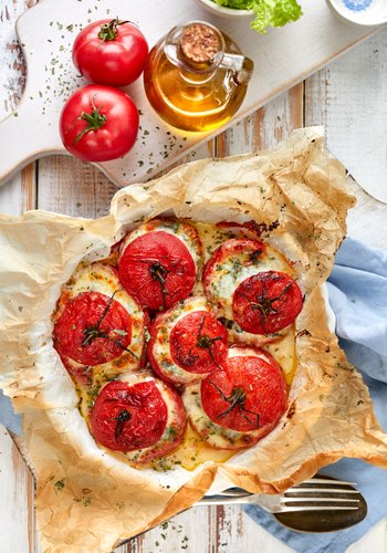 Ricetta Pomodori al Forno Ripieni di Pecorino