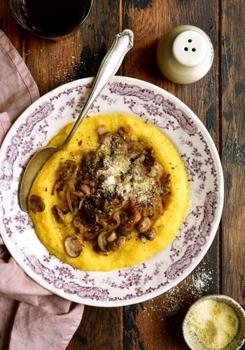 Ricetta Polenta con i Funghi
