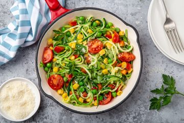 Ricetta Spaghetti di Zucchine con Verdure
