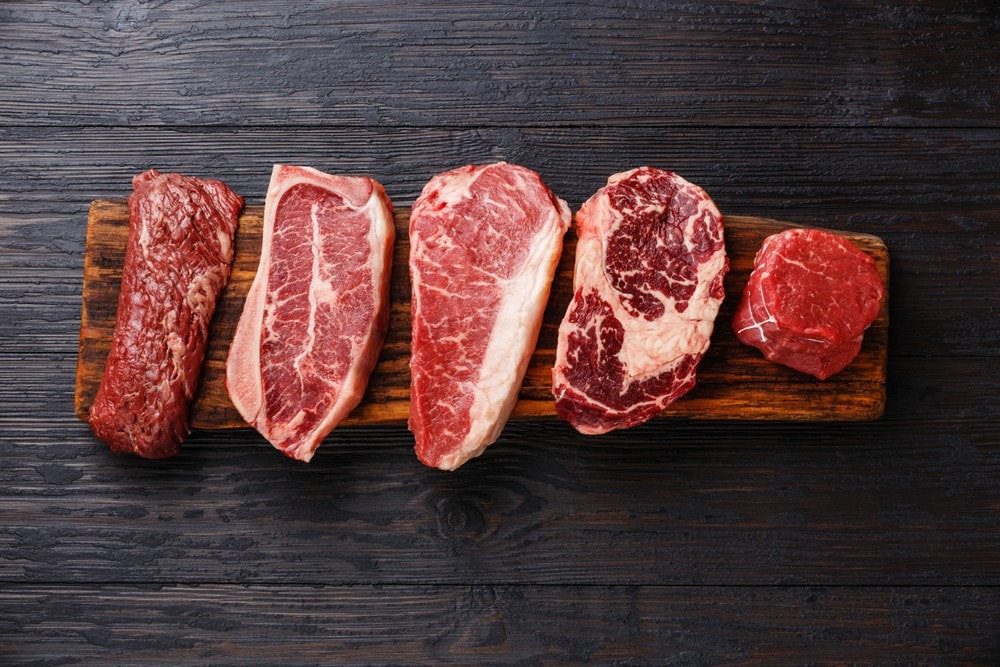 Tagli Classificazione E Cotture Della Carne Rossa