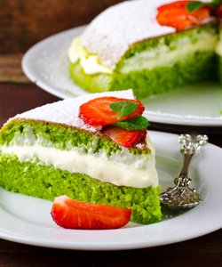 Ricetta Torta alla Menta con Crema al Cioccolato Bianco
