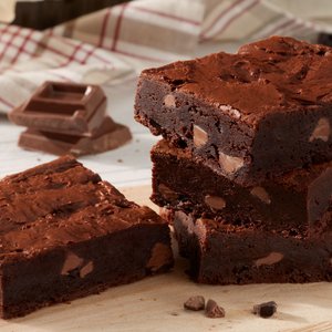 Brownies ai Due Cioccolati Senza Glutine
