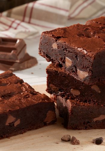 Ricetta Brownies ai Due Cioccolati Senza Glutine