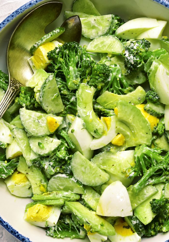 Ricetta Insalata Light con Salsa allo Yogurt