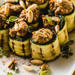 Involtini di Zucchine Grigliate