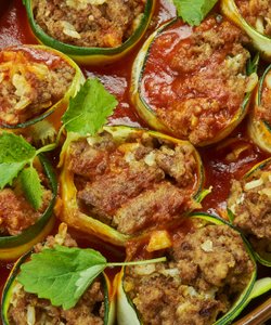 Ricetta Involtini di Zucchine Ripieni di Carne