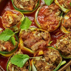 Involtini di Zucchine Ripieni di Carne