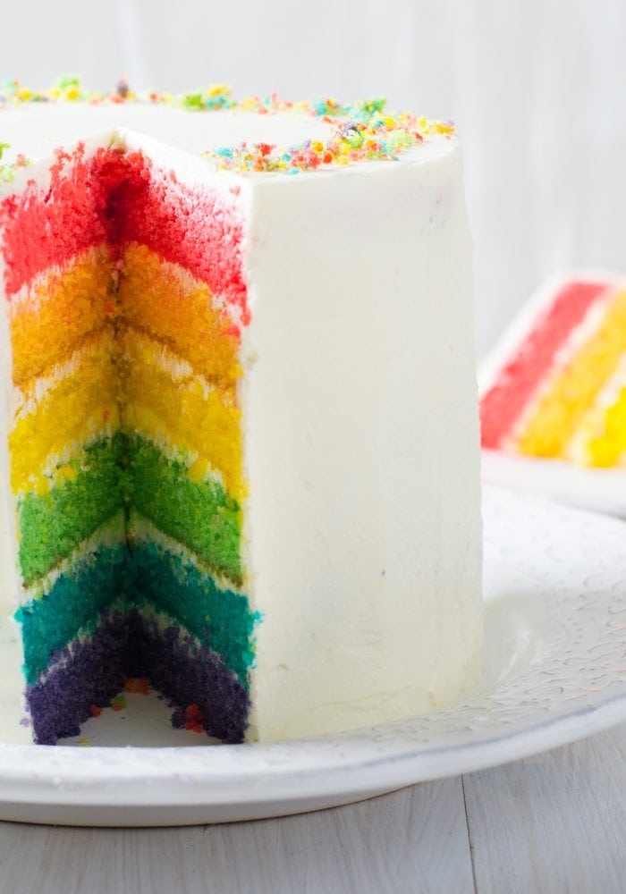 Ricetta Rainbow Cake