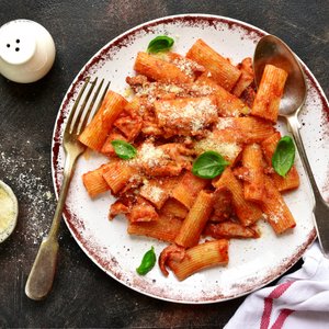 Rigatoni con la Pajata