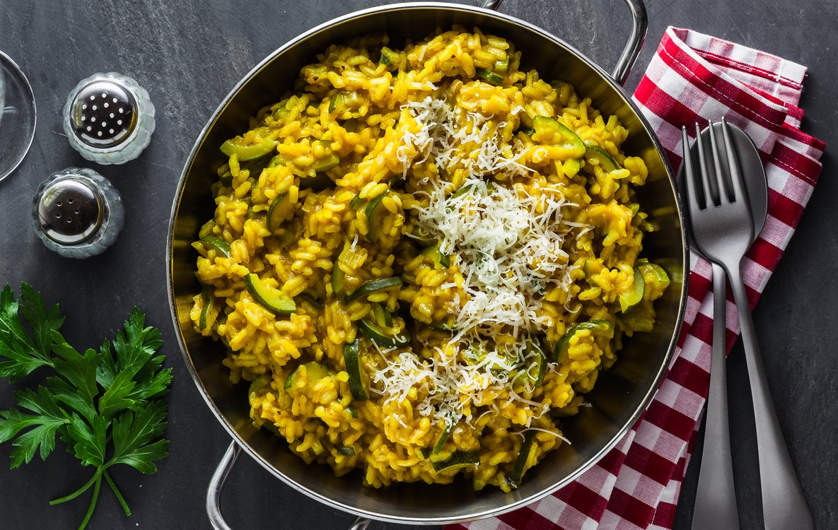 Ricetta Risotto Zafferano e Zucchine - Il Club delle Ricette