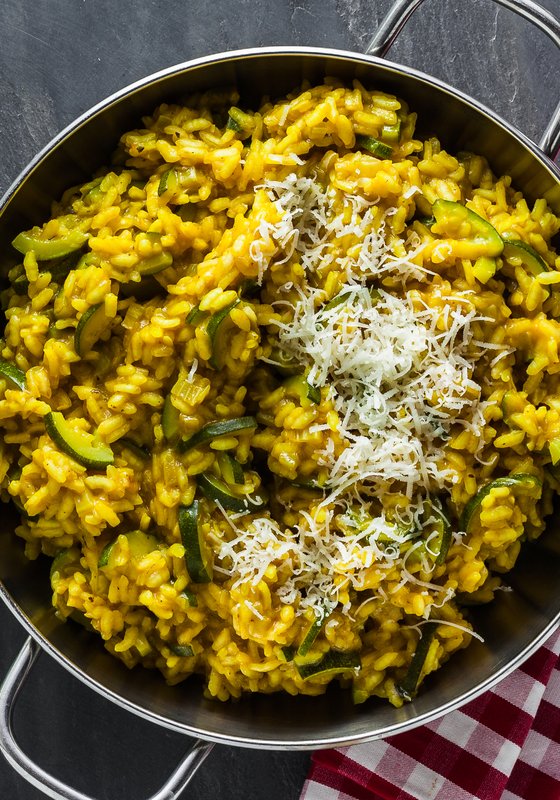 Ricetta Risotto Zafferano e Zucchine - Il Club delle Ricette