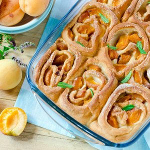 Rose di Pan Brioche alle Albicocche