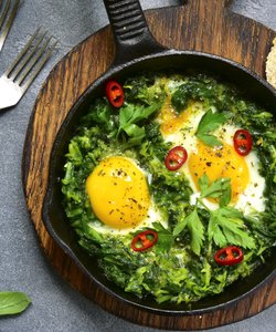 Ricetta Shakshuka Verde
