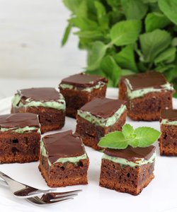 Ricetta Brownies Cioccolato e Menta