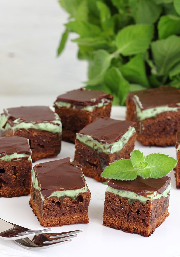 Ricetta Brownies Cioccolato e Menta